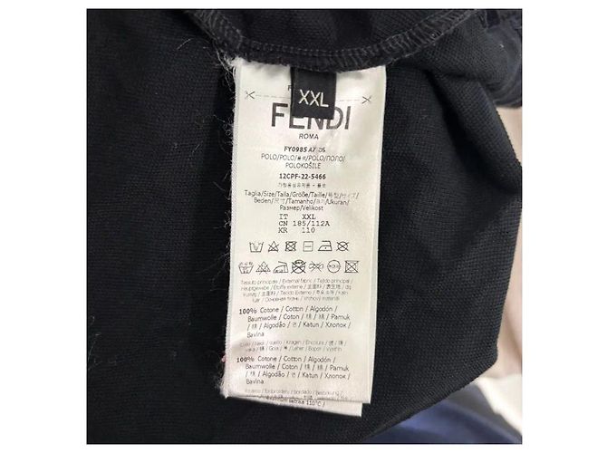 Fendi FF Logo Monogram Polo - view 5
