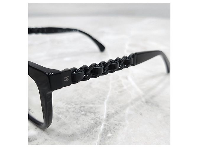 Chanel Acetatbrille mit quadratischem Rahmen - Ansicht 15
