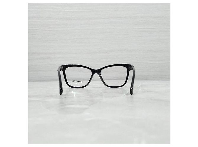 Chanel Acetatbrille mit quadratischem Rahmen - Ansicht 3