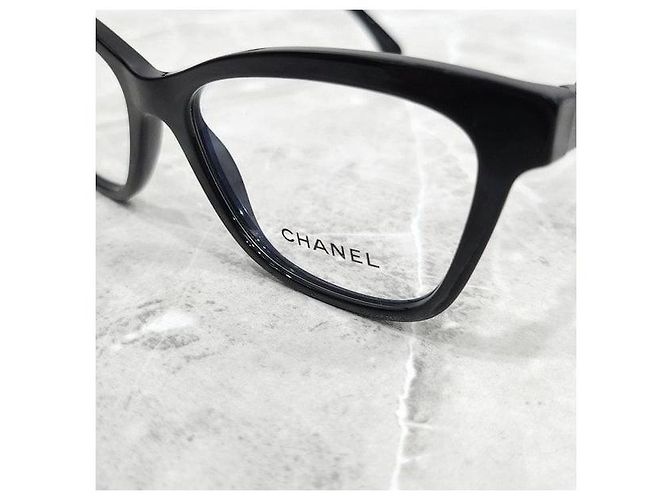 Chanel Acetatbrille mit quadratischem Rahmen - Ansicht 5