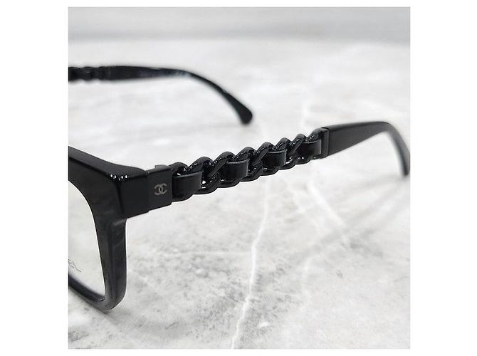 Chanel Acetatbrille mit quadratischem Rahmen - Ansicht 6