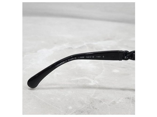 Chanel Acetatbrille mit quadratischem Rahmen - Ansicht 8