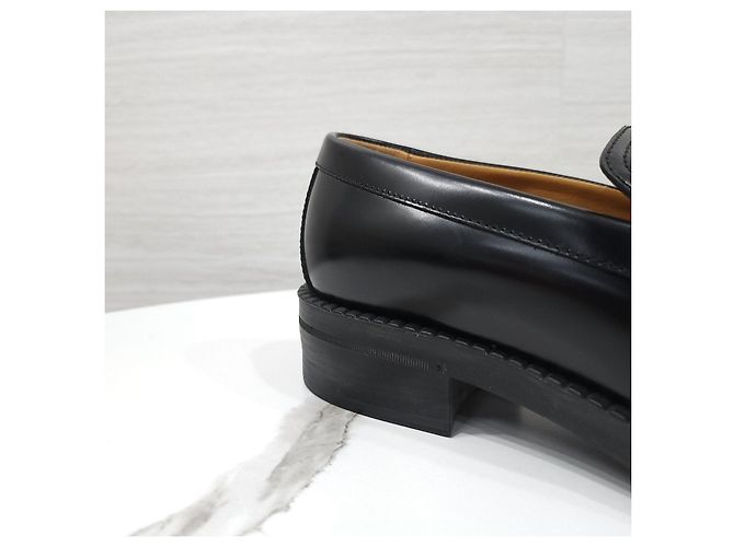 Gucci Interlocking Leder-Loafer - Ansicht 15