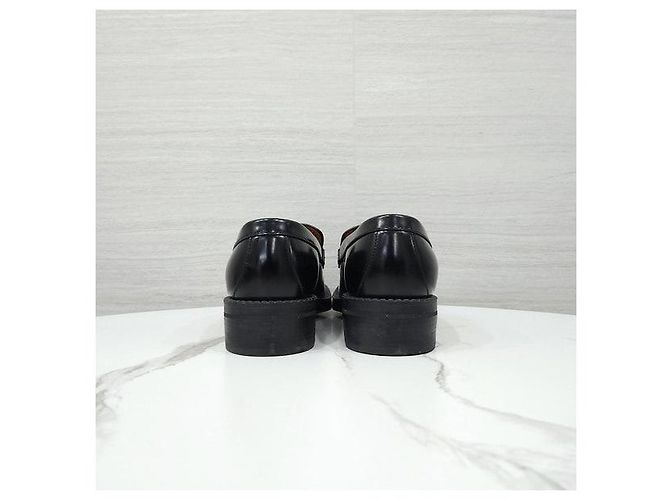 Gucci Interlocking Leder-Loafer - Ansicht 3