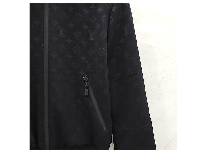 Louis Vuitton Embossed Monogram Zip-Up Jacket - view 9