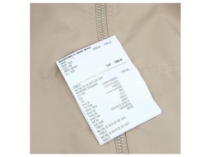 Louis Vuitton Antivento reversibile in nylon Monogram - vista 8