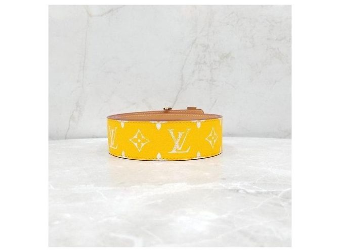 Louis Vuitton Wendegürtel Gelb - Ansicht 3