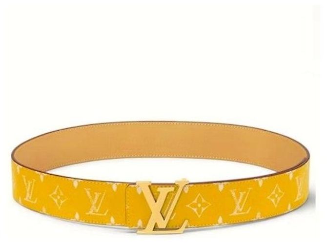 Louis Vuitton Wendegürtel Gelb - Ansicht 9