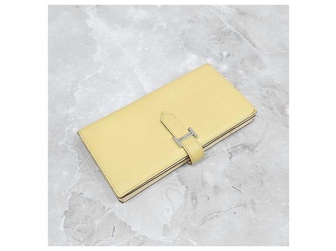 Béarn Hermès Bearn Long Wallet Appsong Johnpuseong Silver Stamp - view 4