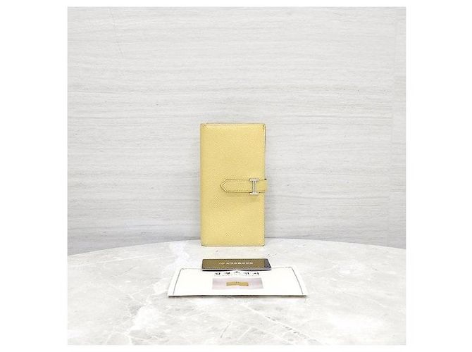 Béarn Hermès Bearn Long Wallet Appsong Johnpuseong Silver Stamp - view 8