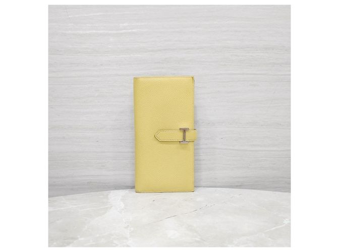 Béarn Hermès Bearn Long Wallet Appsong Johnpuseong Silver Stamp - view 9