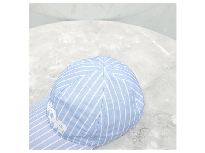 Cappellino Baseball Dior Stripe Verde - vista 12