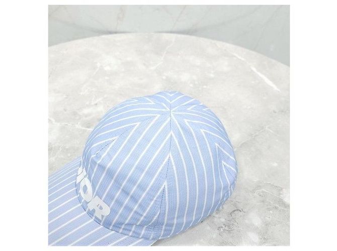 Cappellino Baseball Dior Stripe Verde - vista 5