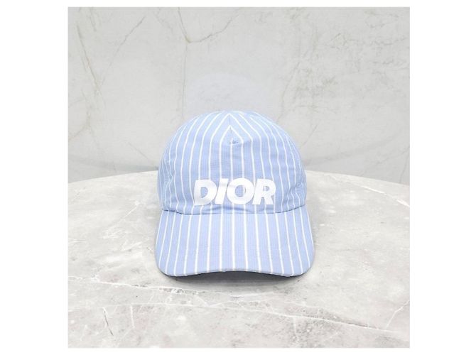 Cappellino Baseball Dior Stripe Verde - vista 9