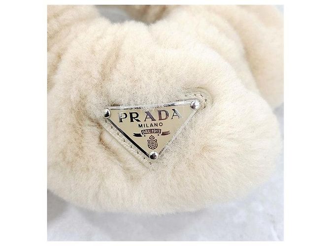 Prada Haargummi mit Triangle-Logo - Ansicht 5