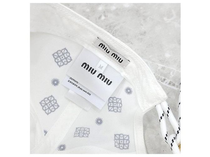 Miu Miu Paisley-Baseball-Cappy mit Kordel - Ansicht 8