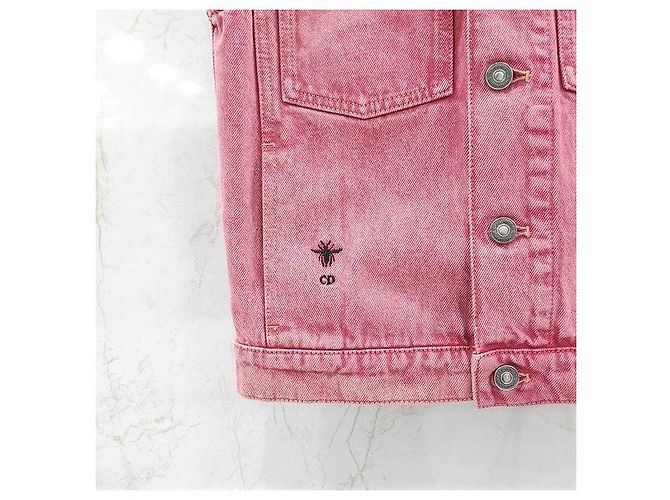 Dior Rosa Denim-Weste - Ansicht 4