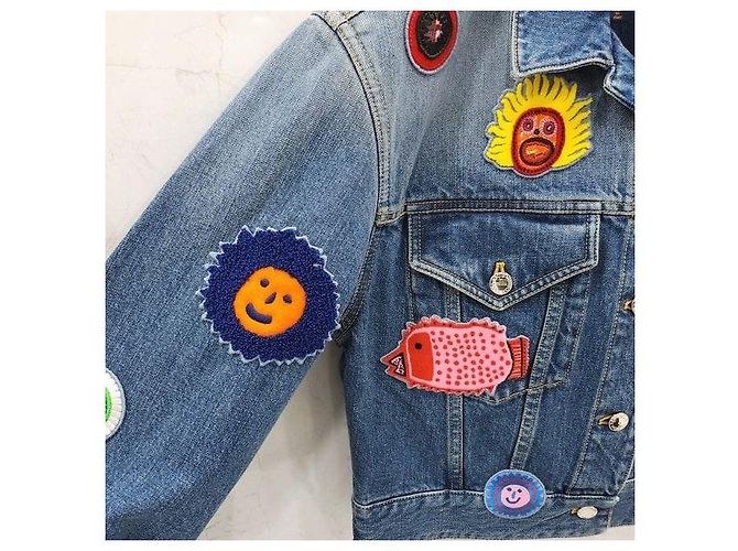 Louis Vuitton Limitierte Multi-Patch Denimjacke - Ansicht 5