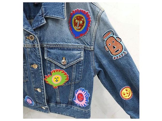 Louis Vuitton Limitierte Multi-Patch Denimjacke - Ansicht 6