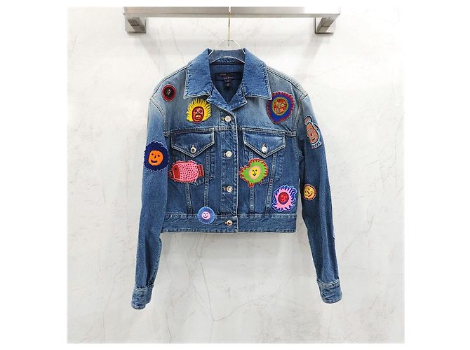 Louis Vuitton Limitierte Multi-Patch Denimjacke - Ansicht 8