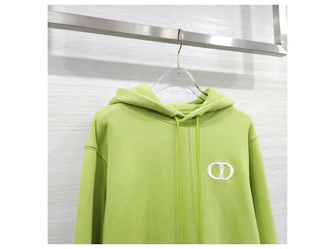 Dior Green CD Icon Hoodie Sweatshirt - Ansicht 10
