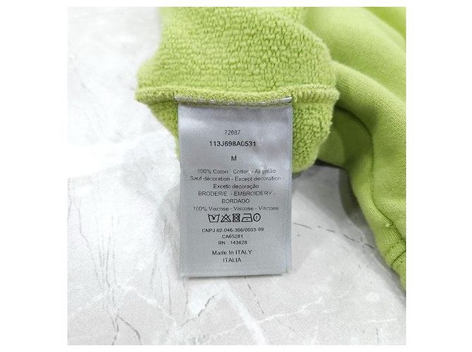 Dior Green CD Icon Hoodie Sweatshirt - Ansicht 7