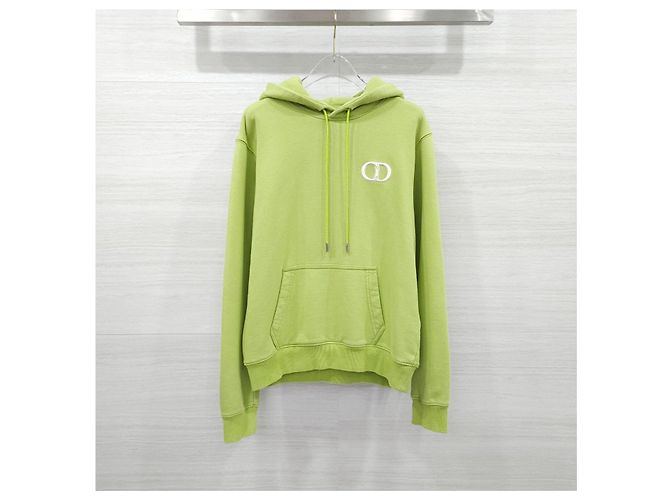 Dior Green CD Icon Hoodie Sweatshirt - Ansicht 8