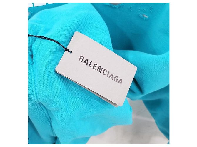 Balenciaga Oversized Hoodie im Distressed-Look XXS - Ansicht 11