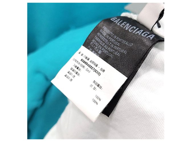 Balenciaga Oversized Hoodie im Distressed-Look XXS - Ansicht 12