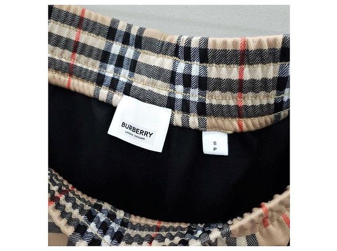 Pantaloncini Burberry Archive Check - vista 3