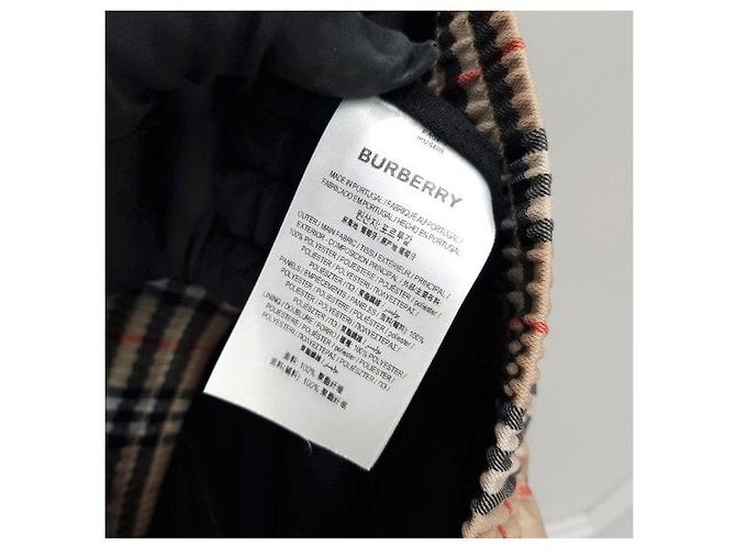 Pantaloncini Burberry Archive Check - vista 4