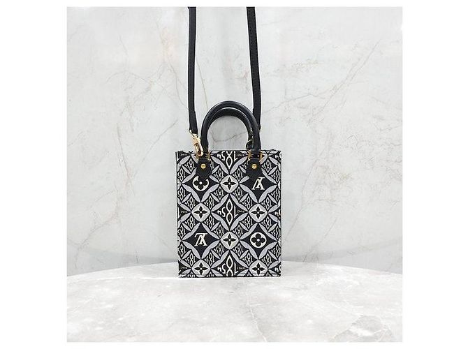 Louis Vuitton Saco Tiracolo Monogram Petit Sac Plat - vista 3