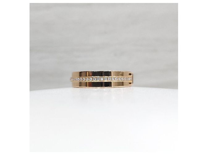 Tiffany & Co Schmaler Diamantring Gelbgold - Ansicht 11