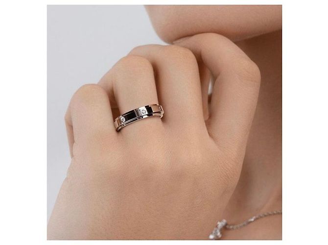 Piaget Anello Possession in oro bianco e diamanti Misura - vista 7