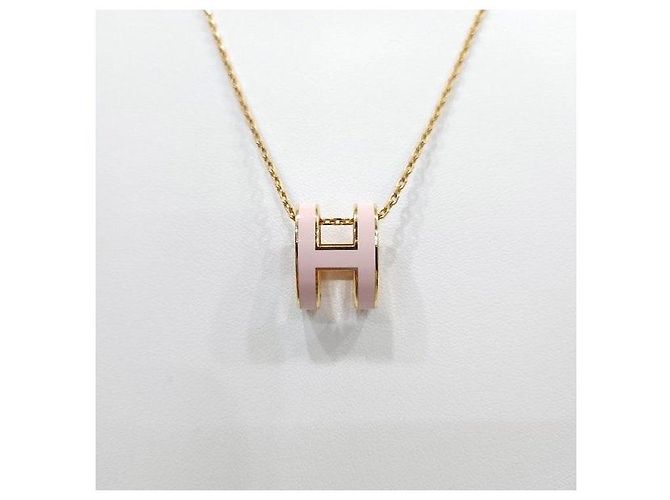 Hermès Collar Pop Pink Gold - vista 2