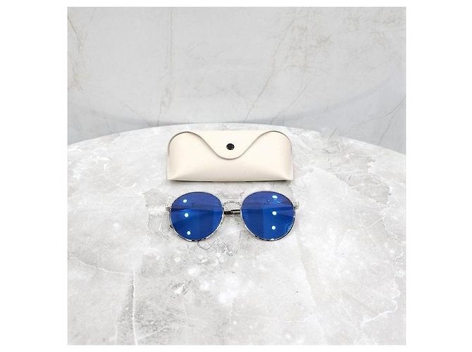 Autre Marque SAINT LAURENT Spiegelsonnenbrille grün - Ansicht 8