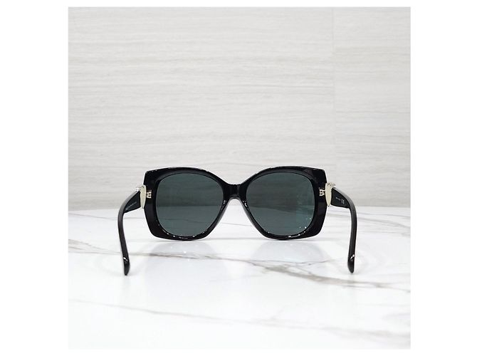 Chanel Occhiali da sole Heart CC Logo Black - vista 11