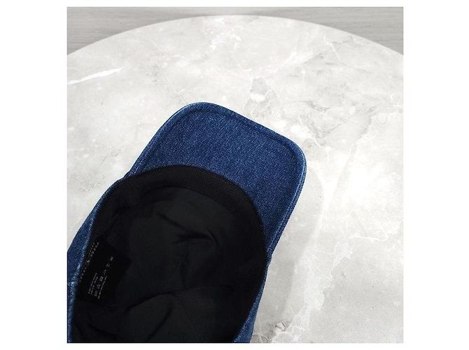 Miu Miu Denim-Baseballcap mit gesticktem Logo - Ansicht 6