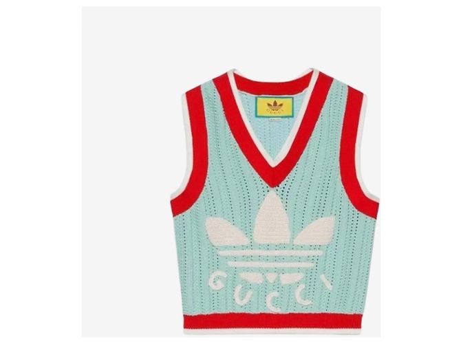 Gucci Top Chaleco Punto Elástico XS - vista 12