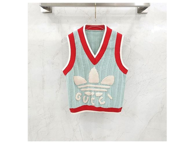 Gucci Top Chaleco Punto Elástico XS - vista 7