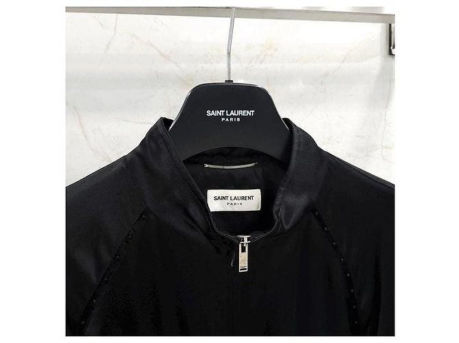 Autre Marque Giacca Bomber Teddy in Raso di Seta - vista 3