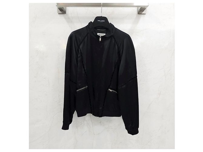 Autre Marque Giacca Bomber Teddy in Raso di Seta - vista 5