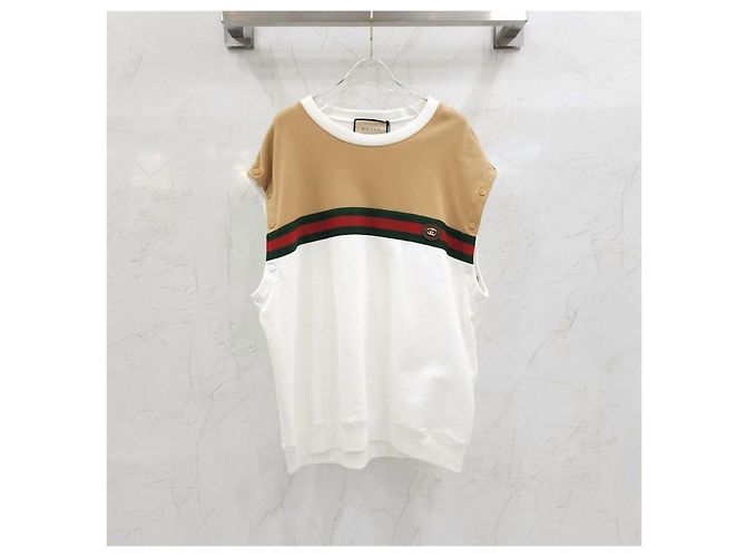 Gucci Three Stripe Logo Cut Sweatshirt - Ansicht 11