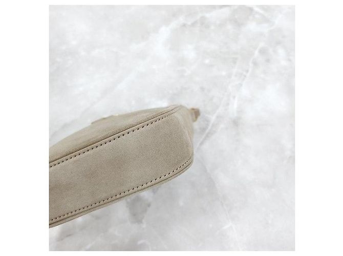 Autre Marque Borsa crossbody pouch verticale in camoscio - vista 7