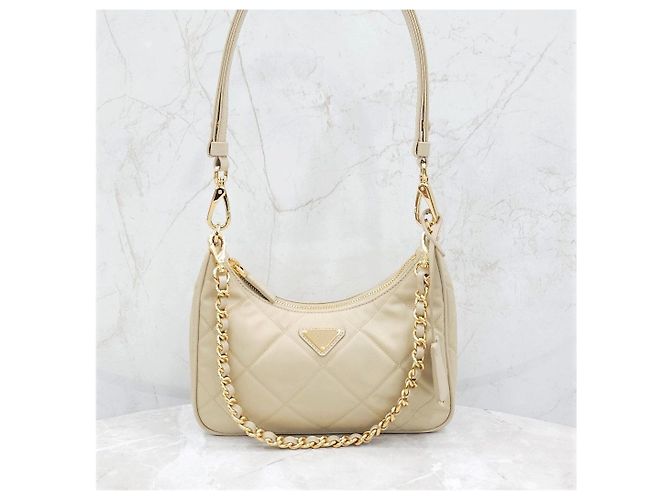 Prada Mini Borsa a Catena Re-Edition Re-Nylon - vista 12