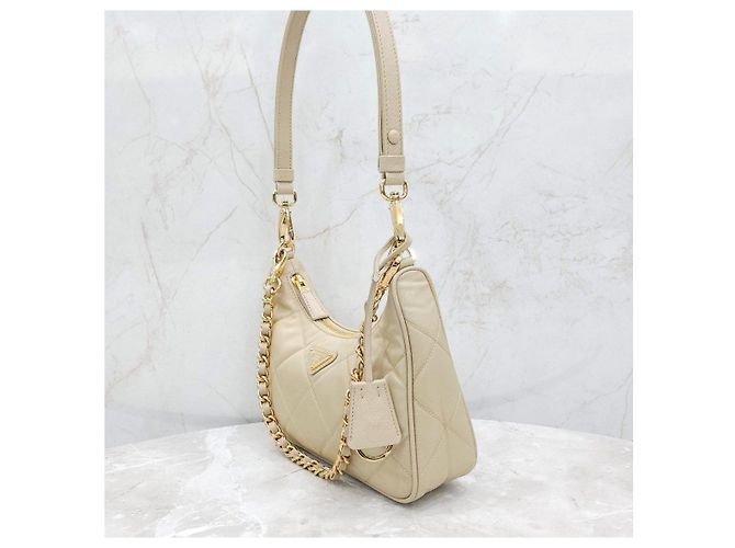 Prada Mini Borsa a Catena Re-Edition Re-Nylon - vista 13