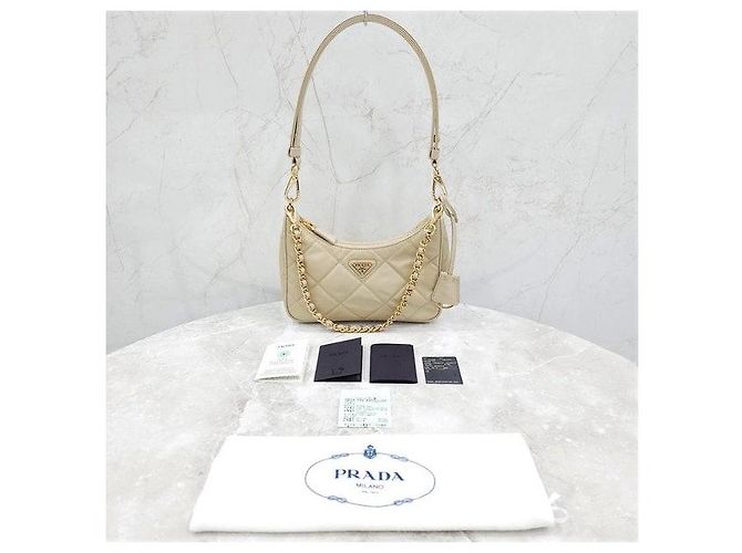 Prada Mini Borsa a Catena Re-Edition Re-Nylon - vista 8