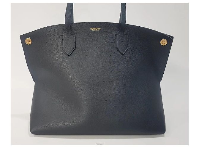 Burberry Borsa a spalla tote Leather Society - vista 2