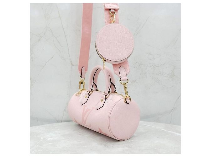 Louis Vuitton Monogram Empreinte Papillon BB Rose Pink - vista 14