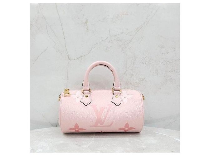 Louis Vuitton Monogram Empreinte Papillon BB Rose Pink - vista 4